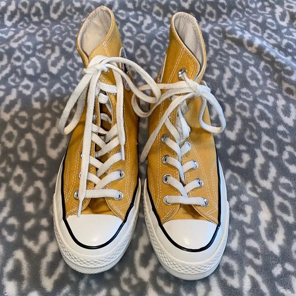 Converse Shoes Yellow Sunflower Chuck Converse Poshmark